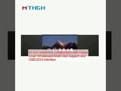 Collaboration simplifiée de 65 pouces avec support multi-utilisateur du tableau blanc intelligent numérique et interface USB2.0/3.0