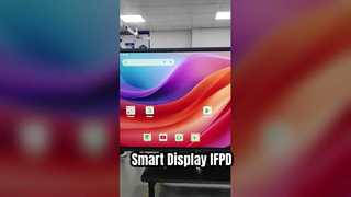 Usine de tableaux intelligents IFPD : Solution d'affichage intelligent
