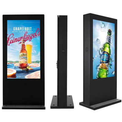 Panneau d'affichage publicitaire numérique extérieur IP65 imperméable à la poussière imperméable à l'eau
