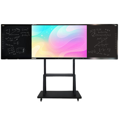 Tableau noir intelligent LED de 75 pouces pour l'enseignement scolaire interactif 350 Cd/m2