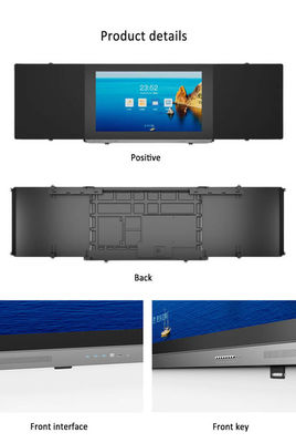 Écran tactile numérique intelligent 4K avec projection sans fil 75 pouces