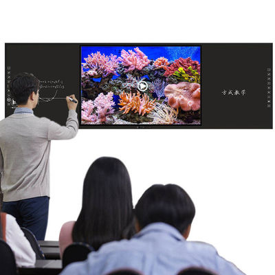 Tableau noir numérique intelligent interactif de 75 pouces pour l'enseignement scolaire