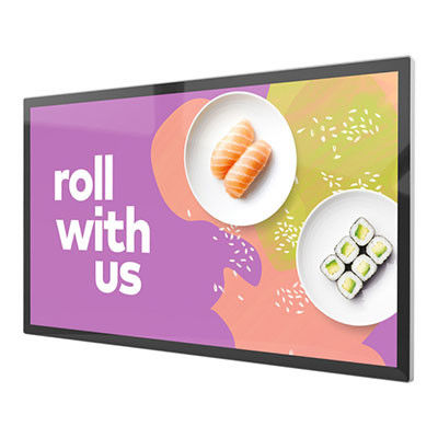 Montage murale de 27 pouces Signalisation numérique DDR 2 Go / DDR3 4 Go Mémoire