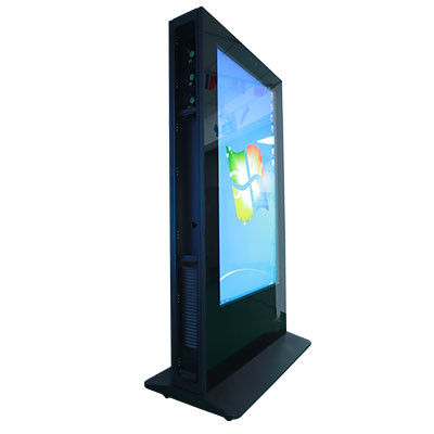 Wi-Fi Ethernet en extérieur, quiosque de panneau de signalisation numérique compatible avec Win 7/8/10