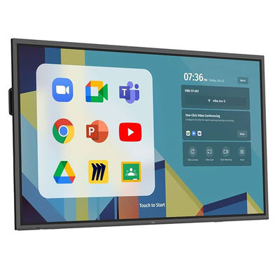 Écran tactile interactif de 86 pouces Tableau blanc 20 points Résolution 4k