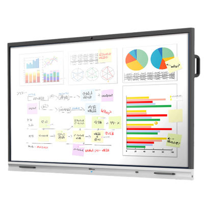 Tableau blanc interactif multifonctionnel 4k pour les conférences pédagogiques