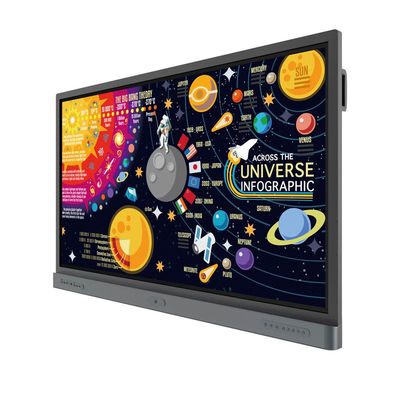 Tableau blanc électronique interactif 4k 75 pouces pour salles de conférence