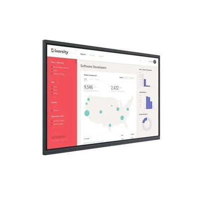 Tableau blanc à écran tactile interactif électronique 4K pour le bureau de formation