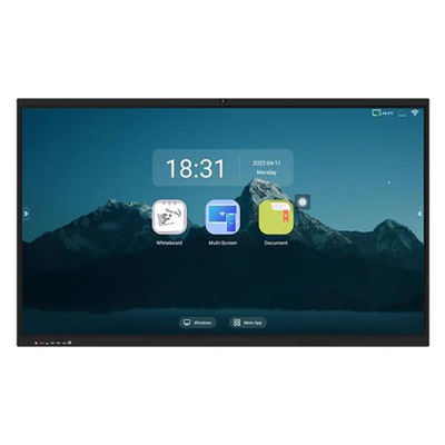 Tableau blanc à écran tactile interactif de 75 pouces avec 3USB HDMI