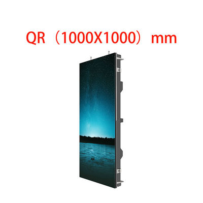 Affichage extérieur à tableau blanc LED intelligent interactif QR 1000x1000 mm