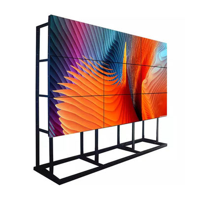 Écran d'épissage LCD à large gamme de couleurs de 46 pouces, écran d'épissage publicitaire LED
