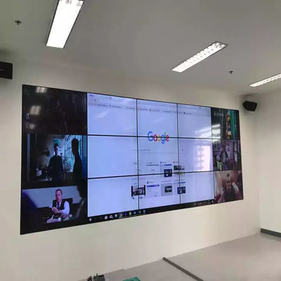 Panneau vidéo LCD multi-écran de 75 pouces pour la publicité commerciale