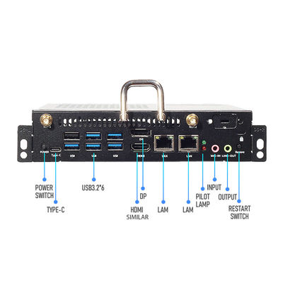 12ème génération Noir I5 11390h Module de PC OPS grand I5 16 Go 128 g SSD