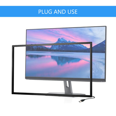 Écran tactile infrarouge professionnel DC 5V IR Panneau tactile 8 ms Réponse