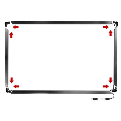 Panneau tactile infrarouge interactif Multitouch pour une table interactive miroir intelligent