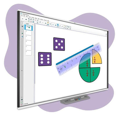 4K 83 pouces tableau blanc interactif intelligent pour les élèves
