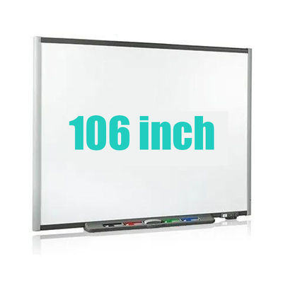 106 pouces Touch intelligent intelligent interactif tableau blanc pour les réunions scolaires