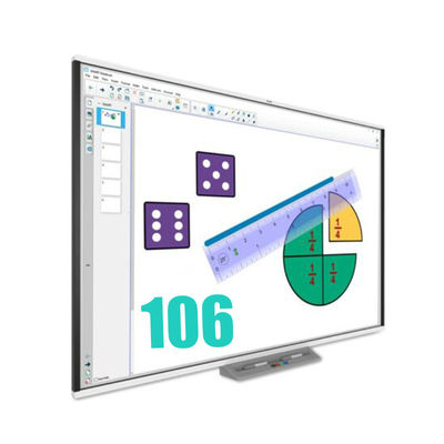 Conférence éducative 106 pouces tableau blanc interactif intelligent