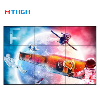 Écran d'épissage LCD à large gamme de couleurs de 46 pouces, écran d'épissage publicitaire LED