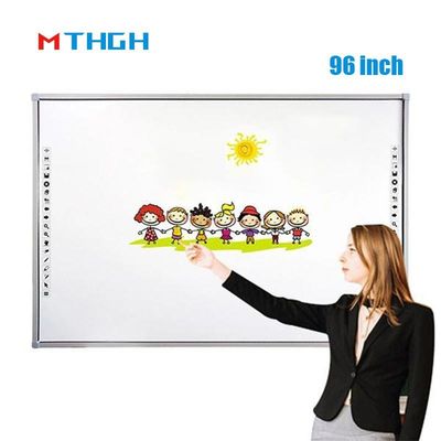 96 pouces portable interactif tableau blanc intelligent infrarouge 20 points pour la salle de conférence