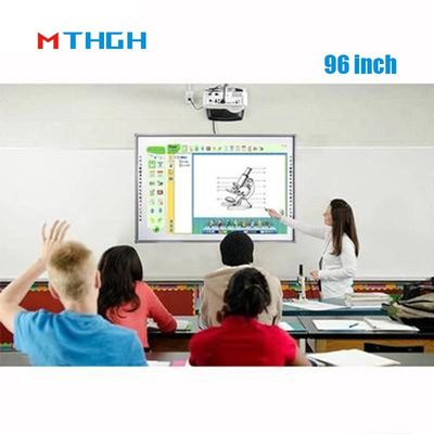 96 pouces portable interactif tableau blanc intelligent infrarouge 20 points pour la salle de conférence