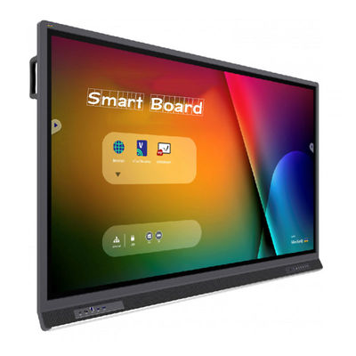 Écran tactile interactif noir de 86 pouces tableau blanc avec mémoire 4G / 8G en option