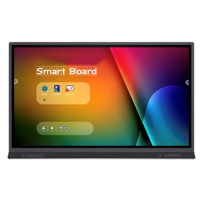 Écran tactile interactif noir de 86 pouces tableau blanc avec mémoire 4G / 8G en option