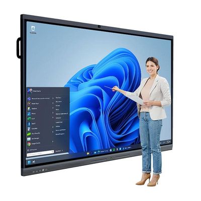 75 pouces tout en un tableau blanc interactif 4G/8G/16G/32G/64G/128G/512G optionnel