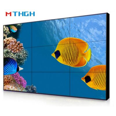 46 pouces 72% de gamme de couleurs ADS Panneau LCD Vidéo Écran murale Avec des coutures 3,5 mm