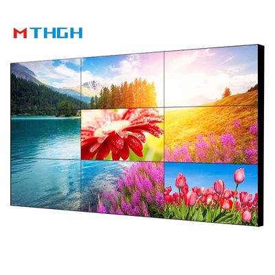 Paroi vidéo LCD haute résolution de 75 pouces 72% gamme de couleurs affichage mural monté / intégré