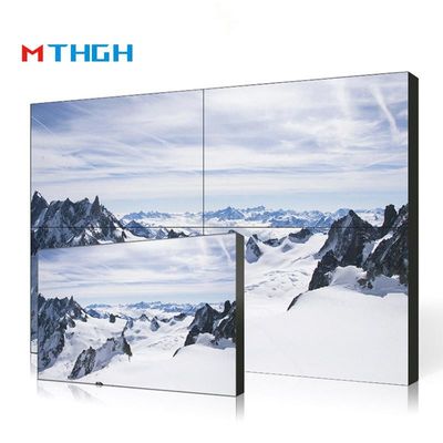 Paroi vidéo LCD haute résolution de 75 pouces 72% gamme de couleurs affichage mural monté / intégré