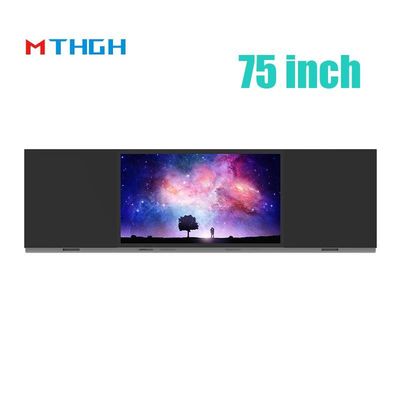 Écran tactile interactif de 75 pouces Panneau LED à carte noire intelligent 500 cd/m2 Éducation scolaire