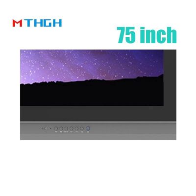 Écran tactile interactif de 75 pouces Panneau LED à carte noire intelligent 500 cd/m2 Éducation scolaire