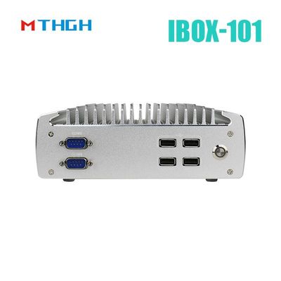 IBOX-101 Plus Mini PC industriel avec HDMI Mini PCIe / MSATA Prise en charge de Windows / Linux