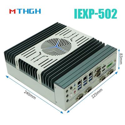 IEXP-502 Mini PC industriel avec une fente d'extension mini PCIe Système d'exploitation Windows/Linux