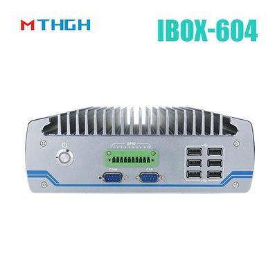 PC industriel sans ventilateur IBOX-604 Intel Core I5 6500T SSD HDMI Windows/Linux