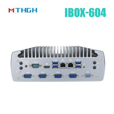 PC industriel sans ventilateur IBOX-604 Intel Core I5 6500T SSD HDMI Windows/Linux