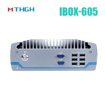 Intel Core I5-8500T Chassis en aluminium Mini PC, PC industriel sans éventail IBOX-605