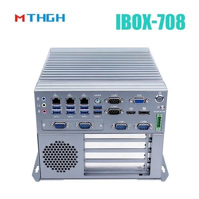 IBOX-708 SSD Intel Core I5 6500T Mini PC industriel Tout le châssis en aluminium Température -20°C à 60°C