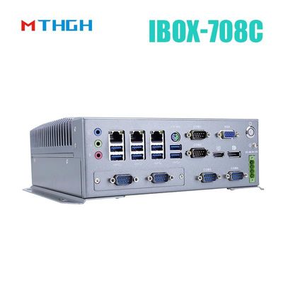 IBOX-708C Mini PC industriel sans ventilateur avec 8 Go DDR4 Quad Core I7 6700T