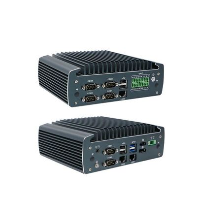 IBOX-1226 J6412 Mini PC industriel sans ventilateur avec 32 Go de mémoire vive et 12 V d'entrée CC