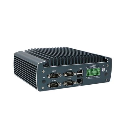 IBOX-1226 J6412 Mini PC industriel sans ventilateur avec 32 Go de mémoire vive et 12 V d'entrée CC