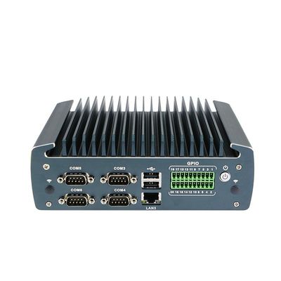 IBOX-1226 J6412 Mini PC industriel sans ventilateur avec 32 Go de mémoire vive et 12 V d'entrée CC