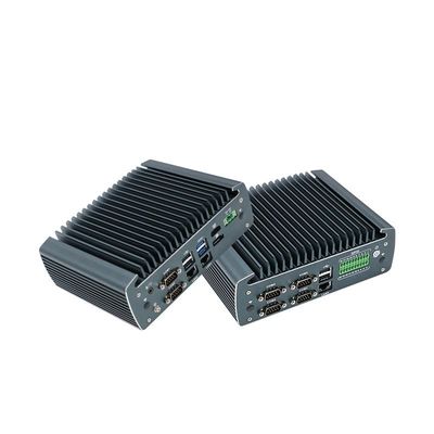 IBOX-1226 J6412 Mini PC industriel sans ventilateur avec 32 Go de mémoire vive et 12 V d'entrée CC