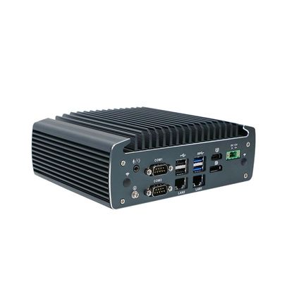 IBOX-1226 J6412 Mini PC industriel sans ventilateur avec 32 Go de mémoire vive et 12 V d'entrée CC