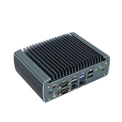IBOX-1226 J6412 Mini PC industriel sans ventilateur avec 32 Go de mémoire vive et 12 V d'entrée CC