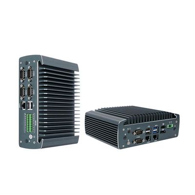 IBOX-1226 J6412 Mini PC industriel sans ventilateur avec 32 Go de mémoire vive et 12 V d'entrée CC