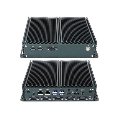 Certifié IBOX-1326 Quad Core N100 Mini PC industriel avec 2*Intel I211 au réseau local