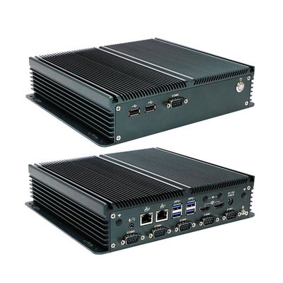 Certifié IBOX-1326 Quad Core N100 Mini PC industriel avec 2*Intel I211 au réseau local