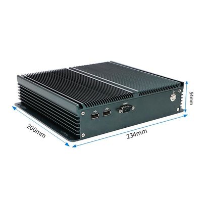 Certifié IBOX-1326 Quad Core N100 Mini PC industriel avec 2*Intel I211 au réseau local